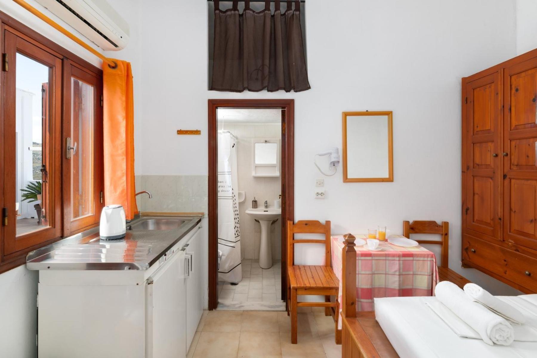 Apostolos Rooms Líndos Esterno foto
